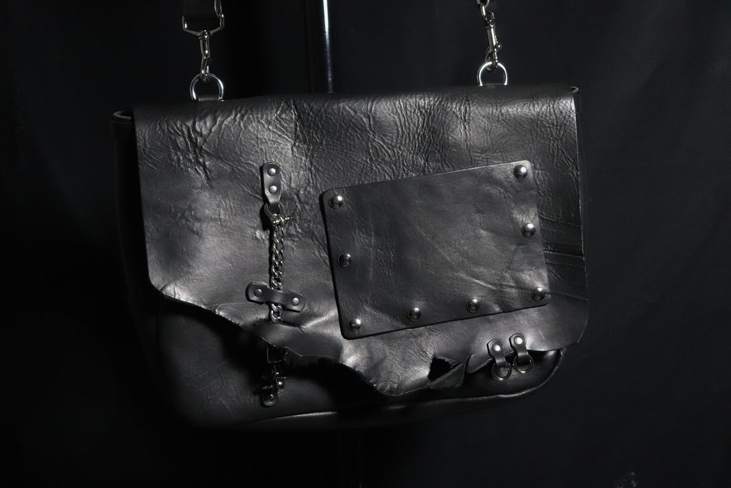 postal service inspired messenger bag