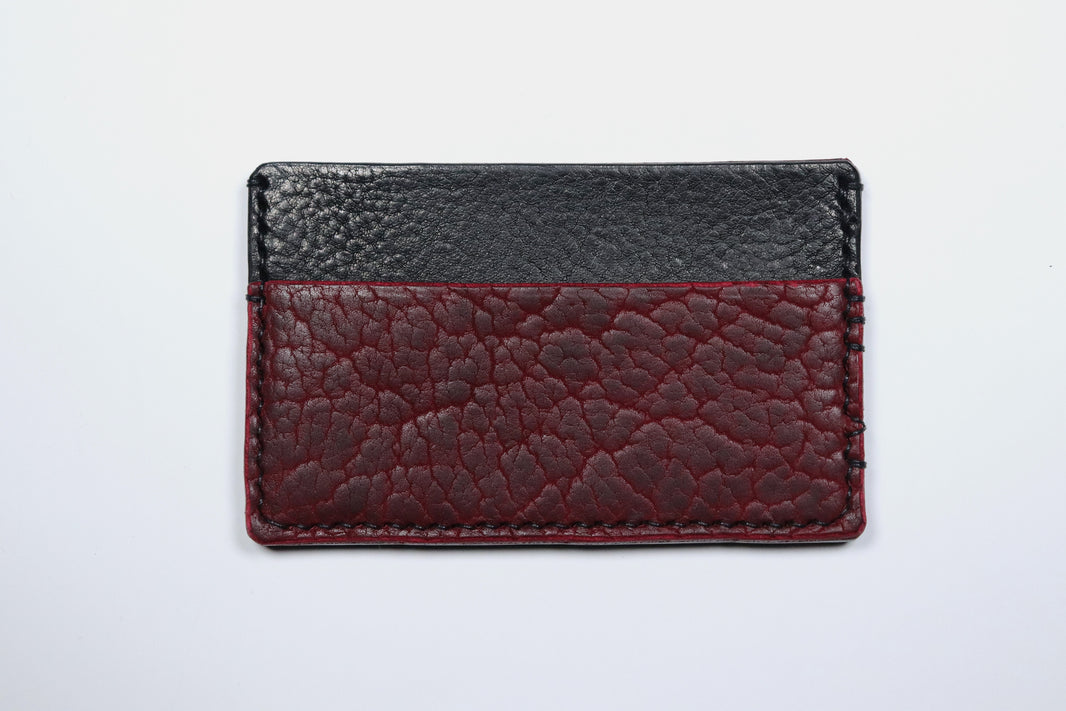 IDX - red and black reverse cardholder