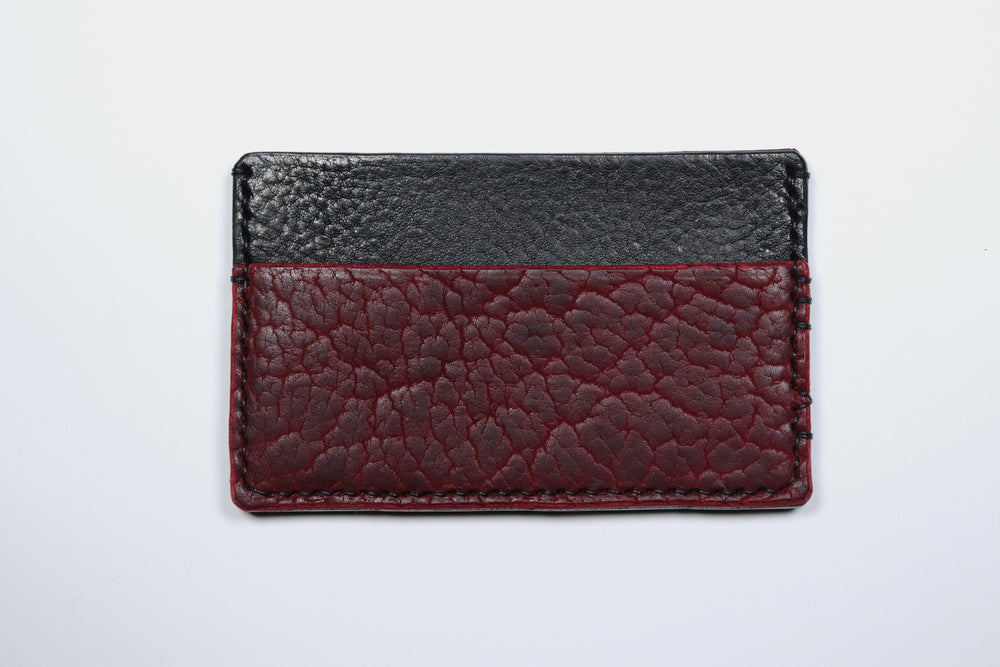 IDX - red and black reverse cardholder
