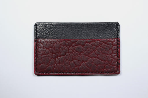 IDX - red and black reverse cardholder