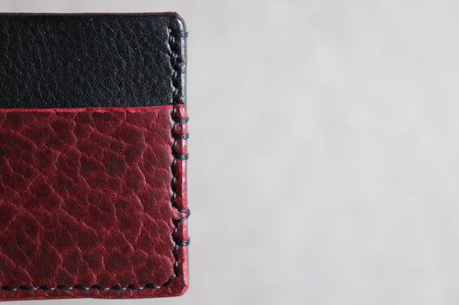 IDX - red and black reverse cardholder