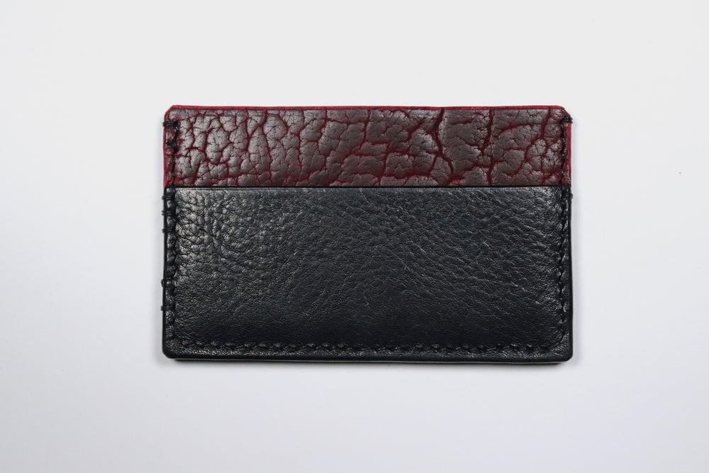 IDX - red and black reverse cardholder